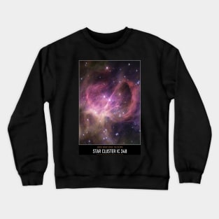 High Resolution Astronomy Star Cluster IC 348 Crewneck Sweatshirt